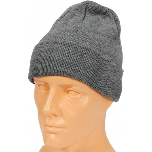 CZAPKA ZIMOWA SZARA -zdjęcie numer 3