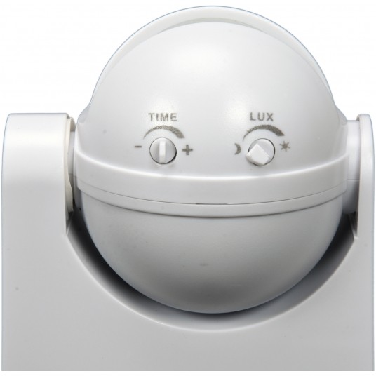 CZUJNIK RUCHU PIR IP44 BIAŁY -zdjęcie numer 3