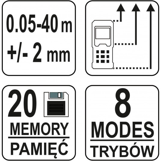 DALMIERZ LASEROWY 0.05-40M -zdjęcie numer 5
