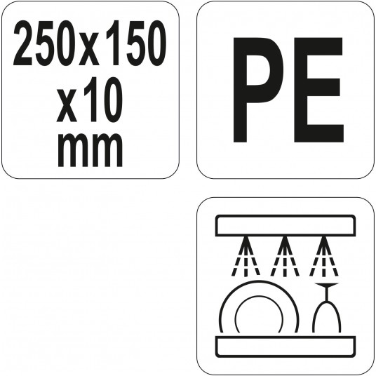 DESKA DO KROJENIA 250x150x10 BIAŁA -zdjęcie numer 3