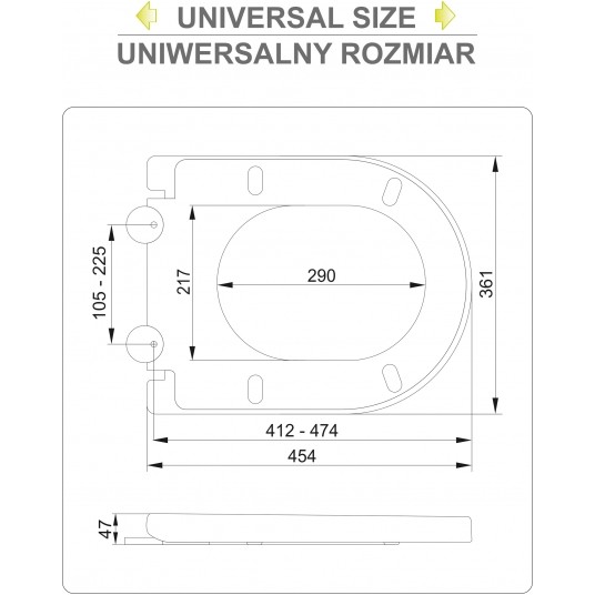 DESKA WC 2W1 PP-D WOLNOOPADAJĄCA -zdjęcie numer 8