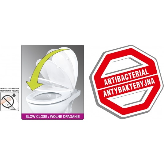 DESKA WC SUPER SLIM-D UF WOLNOOPADAJĄCA -zdjęcie numer 6