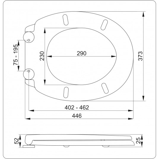 DESKA WC SUPER SLIM-O UF WOLNOOPADAJĄCA -zdjęcie numer 5