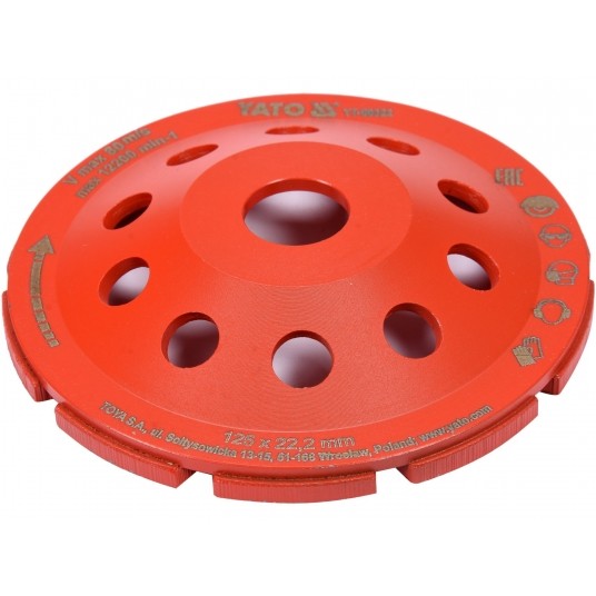 DIAMENTOWA TARCZA SZLIFIERSKA 125MM -zdjęcie numer 3