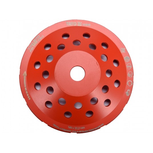DIAMENTOWA TARCZA SZLIFIERSKA 180MM M14 -zdjęcie numer 1
