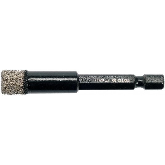 DIAMENTOWE WIERTŁO DO GRESU 10MM HEX -zdjęcie numer 1
