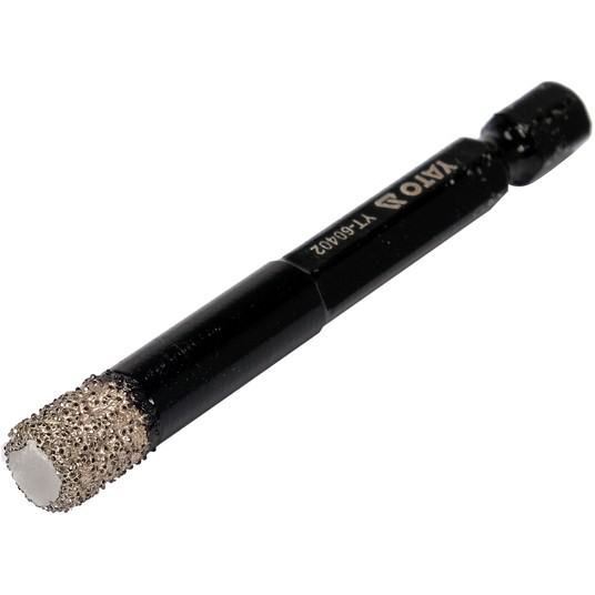 DIAMENTOWE WIERTŁO DO GRESU 8MM HEX -zdjęcie numer 2
