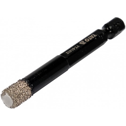 DIAMENTOWE WIERTŁO DO GRESU 8MM HEX -zdjęcie numer 2