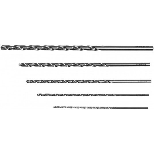 DŁUGIE WIERTŁA DO METALU 5SZT 3-8MM -zdjęcie numer 1