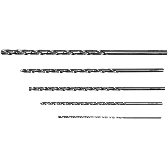 DŁUGIE WIERTŁA DO METALU 5SZT 3-8MM -zdjęcie numer 1