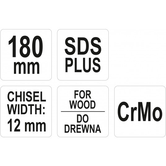 DŁUTO SDS+ DO DREWNA -zdjęcie numer 4