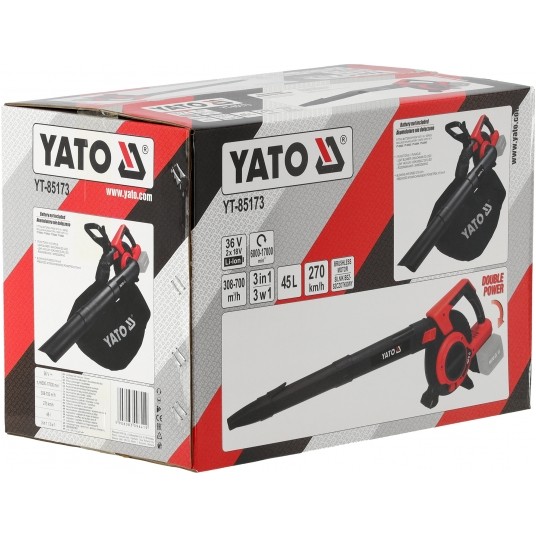 DMUCHAWA/ODKURZACZ 36V BEZSZCZOT. - BODY -zdjęcie numer 7