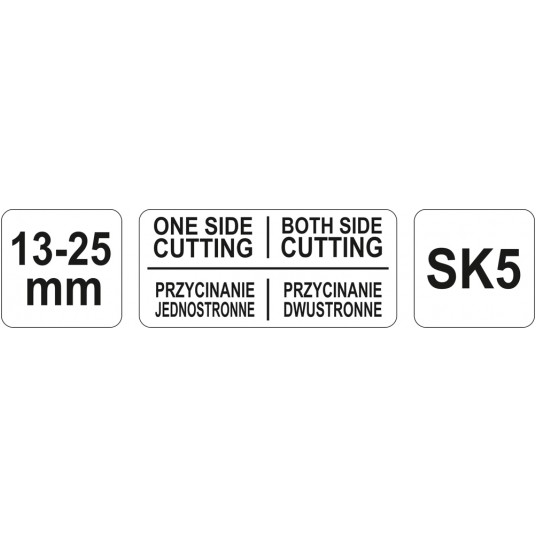 DWUSTRONNY NÓŻ DO ODCINANIA OKLEIN -zdjęcie numer 6