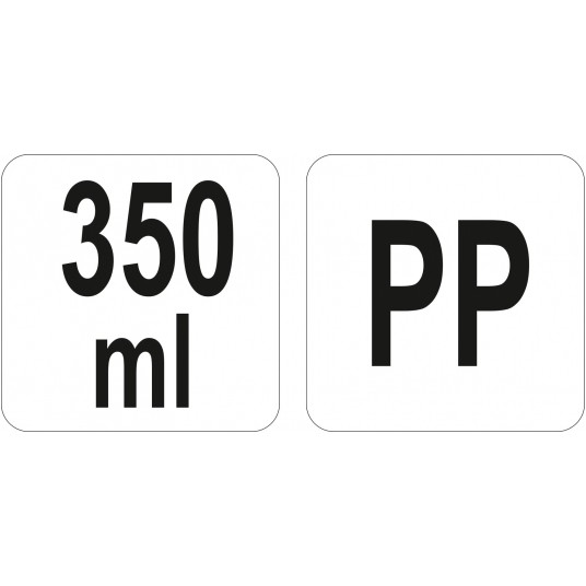 DYSPENSER DO SOSÓW 350ML ŻÓŁTY -zdjęcie numer 2