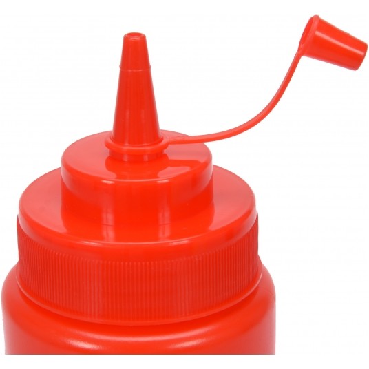 DYSPENSER DO SOSÓW 700ML CZERWONY -zdjęcie numer 2