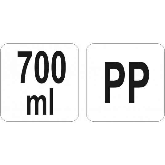 DYSPENSER DO SOSÓW 700ML CZERWONY -zdjęcie numer 3