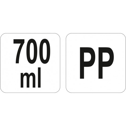 DYSPENSER DO SOSÓW 700ML ŻÓŁTY -zdjęcie numer 3