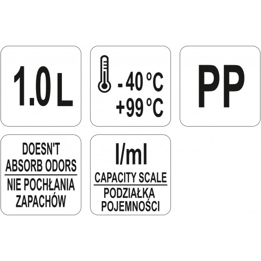 DZBANEK Z MIARKĄ 1000ML -zdjęcie numer 2