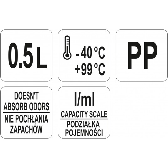 DZBANEK Z MIARKĄ 500ML -zdjęcie numer 2