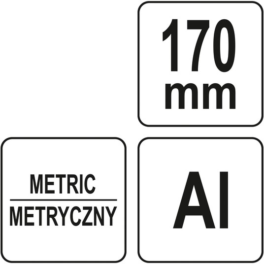 EKIERKA METALOWA -KĄTOWNIK 170 MM -zdjęcie numer 6