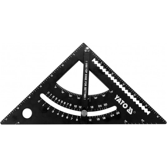 EKIERKA METALOWA -KĄTOWNIK 170 MM -zdjęcie numer 1