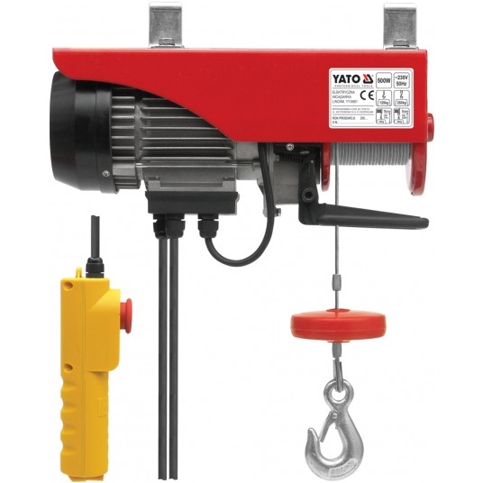 ELEKTR. WCIĄGNIK LINOWY 500W 125/250KG -zdjęcie numer 1