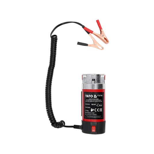 ELEKTRYCZNA POMPA DO ODSYSANIA OLEJU 12v -zdjęcie numer 3