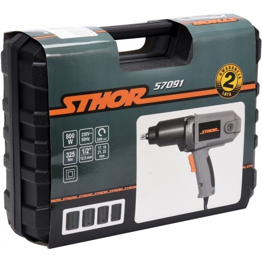 ELEKTRYCZNY KLUCZ UDAROWY 1/2 800W 325NM -zdjęcie numer 3