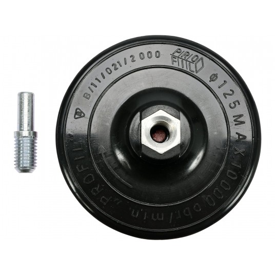 EURO DYSK DO KĄTÓWKI 125MM Z TRZPIENIEM -zdjęcie numer 1