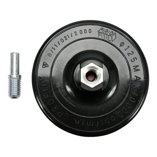 EURO DYSK DO KĄTÓWKI 125MM Z TRZPIENIEM -zdjęcie numer 1