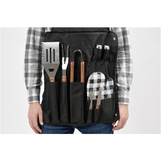 FARTUCH DO GRILLOWANIA Z AKCESORIAMI-8SZ -zdjęcie numer 10