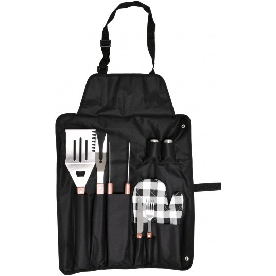FARTUCH DO GRILLOWANIA Z AKCESORIAMI-8SZ -zdjęcie numer 2