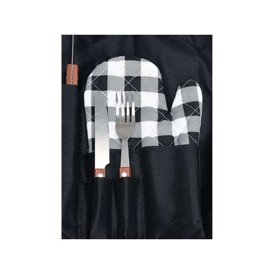 FARTUCH DO GRILLOWANIA Z AKCESORIAMI-8SZ -zdjęcie numer 3