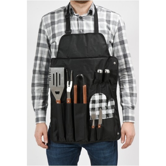 FARTUCH DO GRILLOWANIA Z AKCESORIAMI-8SZ -zdjęcie numer 7