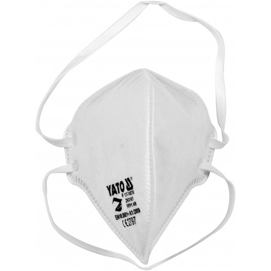 FFP1 PÓŁMASKI PRZECIWP. BEZ ZAWORU 5SZT -zdjęcie numer 1