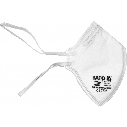FFP1 PÓŁMASKI PRZECIWP. BEZ ZAWORU 5SZT -zdjęcie numer 2
