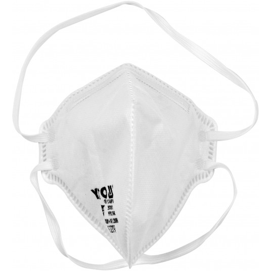 FFP2 PÓŁMASKI PRZECIWP. BEZ ZAWORU 5SZT -zdjęcie numer 1