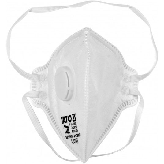 FFP3 PÓŁMASKI PRZECIWPYŁOWE ZAWÓR 5SZT -zdjęcie numer 1