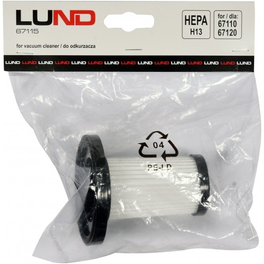 FILTR HEPA H13 DO ODKURZACZA 67110,67120 -zdjęcie numer 3