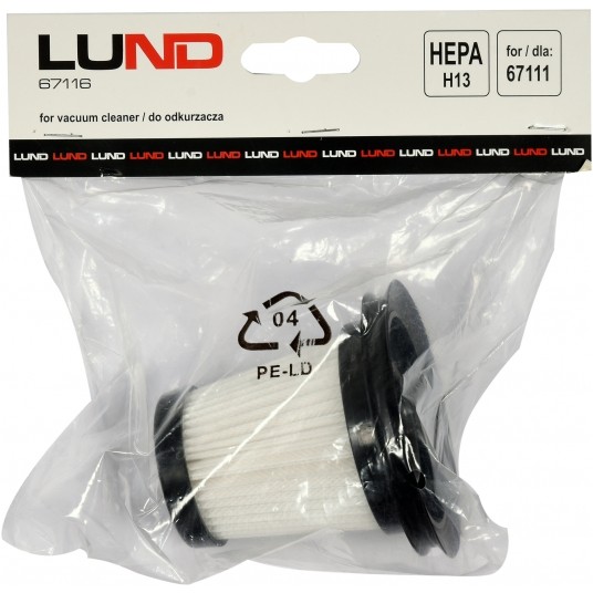 FILTR HEPA H13 ODKURZACZA 67111, 67112 -zdjęcie numer 3