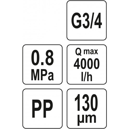 FILTR WODY 3/4'' SYSTEMU NAWADNIANIA -zdjęcie numer 7