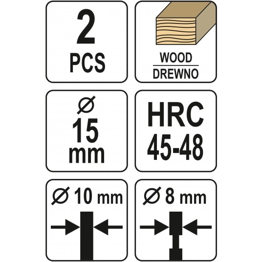 FLEKOWNIK-SĘKOWNIK DO DREWNA 15MM 2SZT. -zdjęcie numer 5