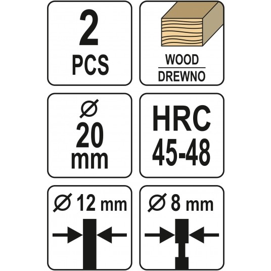 FLEKOWNIK-SĘKOWNIK DO DREWNA 20MM 2SZT. -zdjęcie numer 5