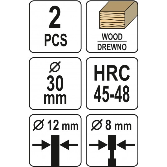 FLEKOWNIK-SĘKOWNIK DO DREWNA 30MM 2SZT. -zdjęcie numer 5