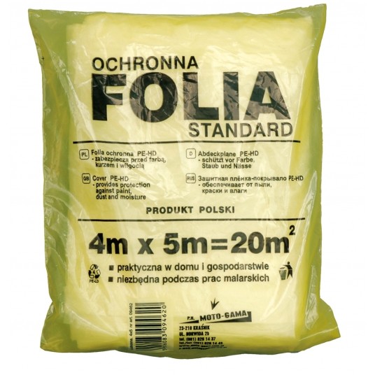 Folia ochronna 4x5m 53g -zdjęcie numer 1