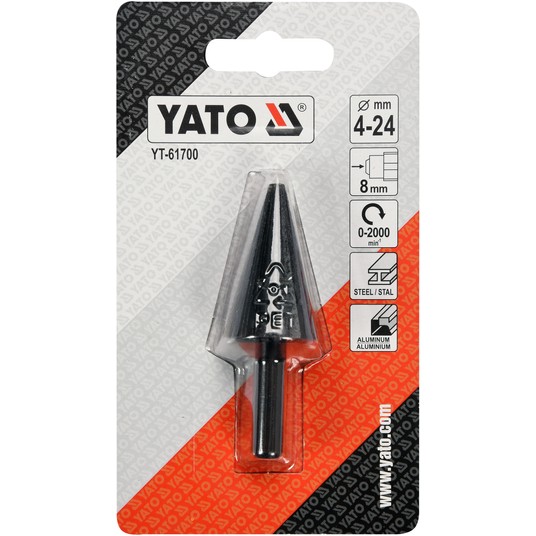 FREZ STOPNIOWY DO METALU 4-24MM -zdjęcie numer 3