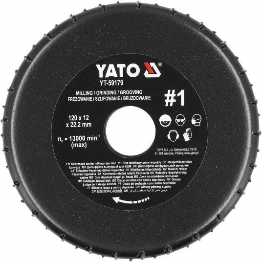 FREZ TARNIK 120X12 22,2 -zdjęcie numer 1