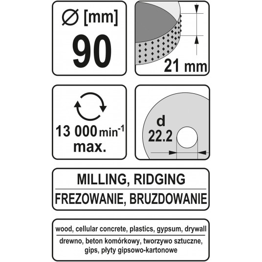 FREZ TARNIK 90mm -zdjęcie numer 4