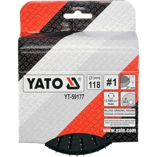 FREZ TARNIK PEŁNY 118mm -zdjęcie numer 3