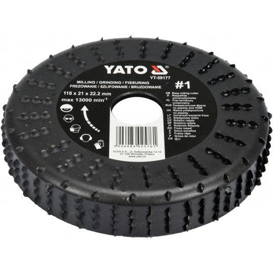 FREZ TARNIK PEŁNY 118mm -zdjęcie numer 2